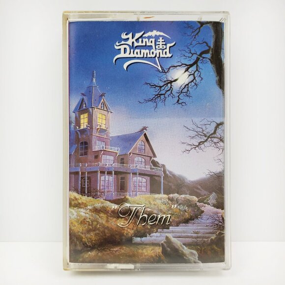 King Diamond Them Cassette Tape Heavy Metal 90s Vintage 1990 Roadrunner Tested - Picture 1 of 9